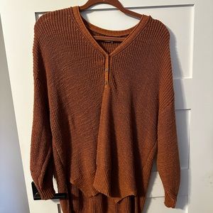 Oversized knit American eagle sweater